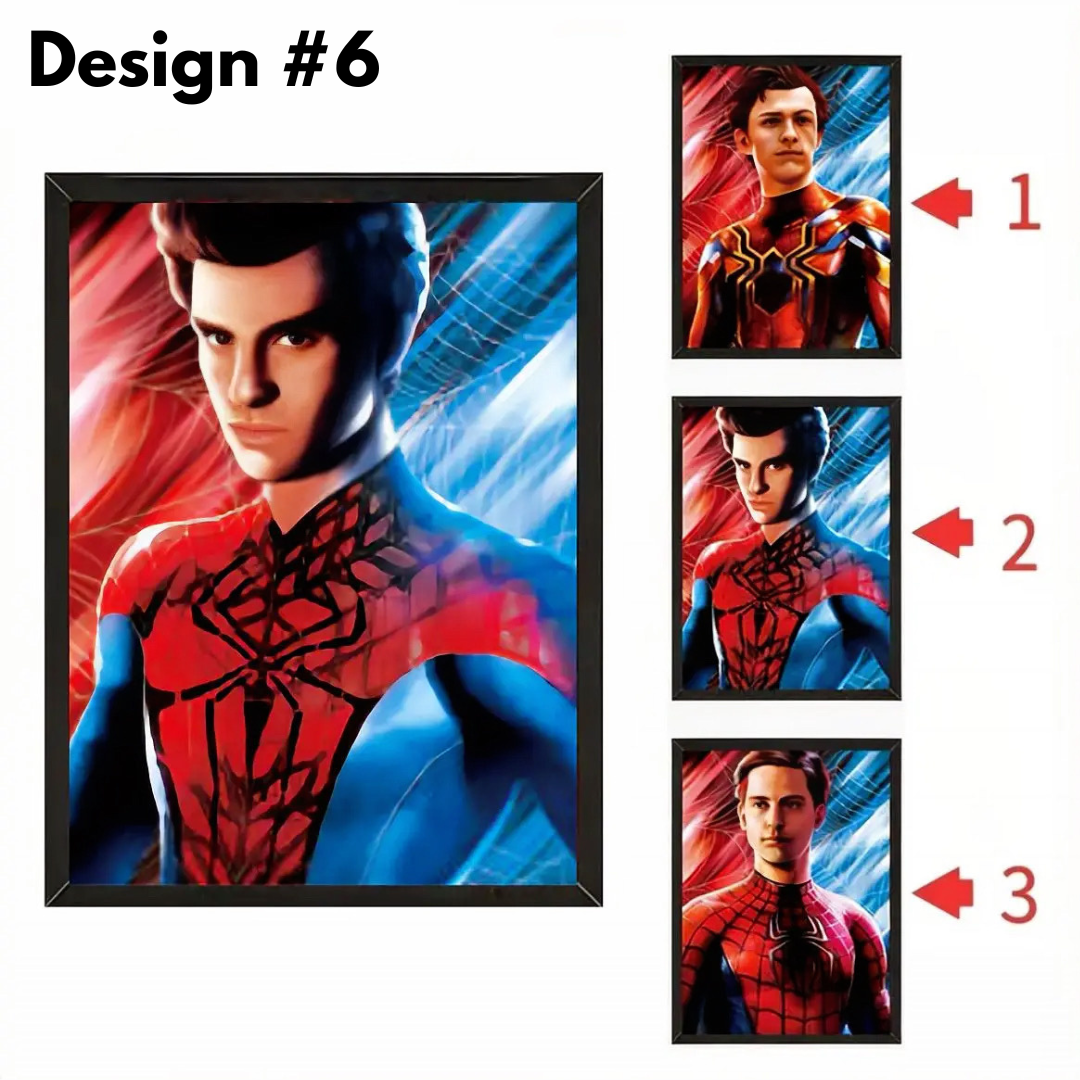 SuperHero 3D Poster