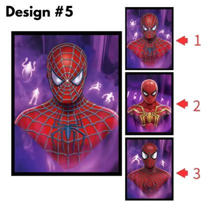 SuperHero 3D Poster