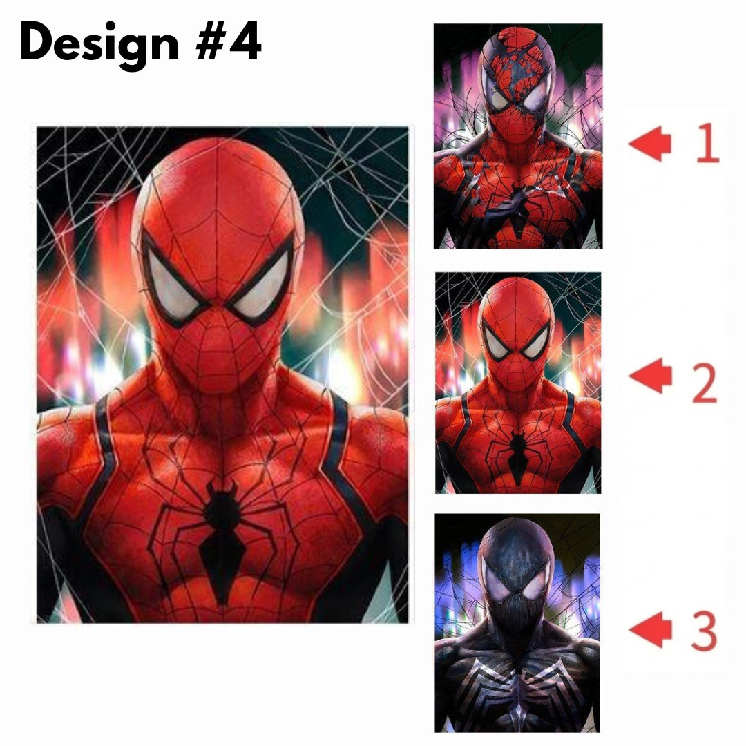 SuperHero 3D Poster