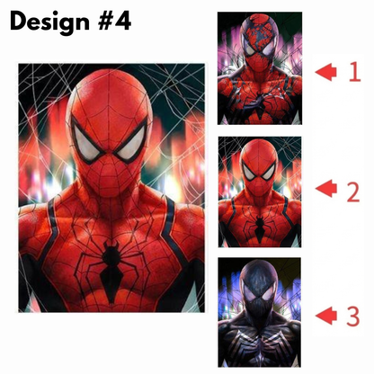 SuperHero 3D Poster
