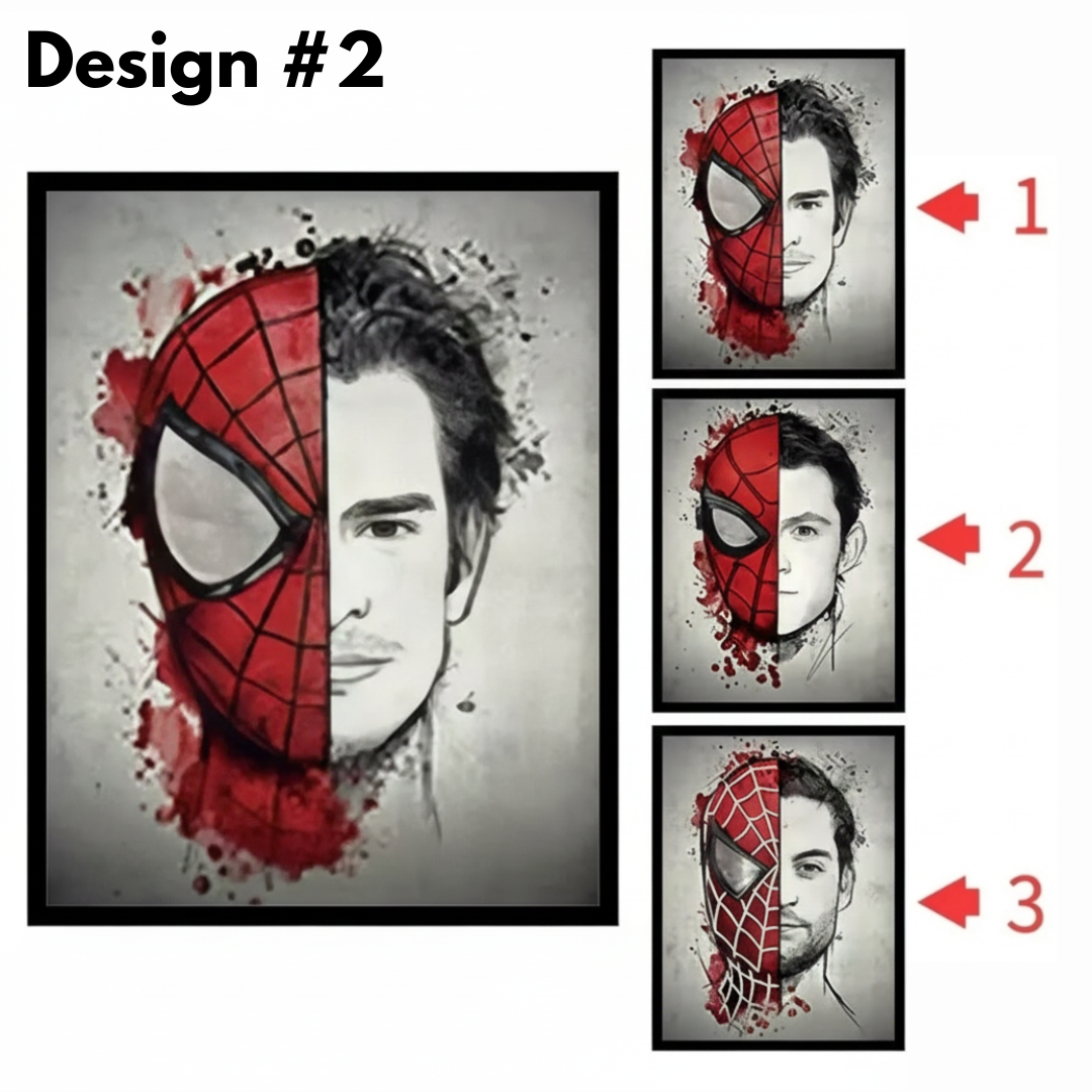 SuperHero 3D Poster