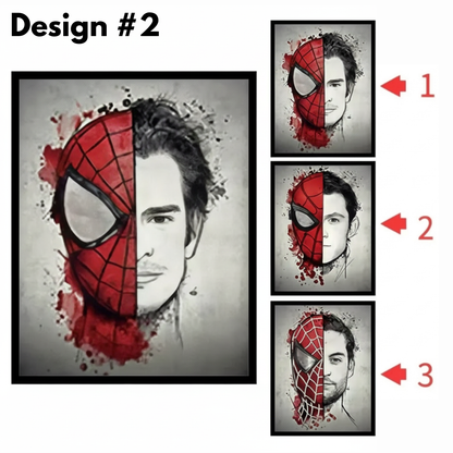 SuperHero 3D Poster