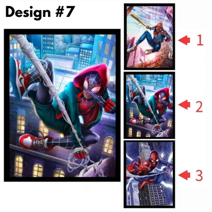 SuperHero 3D Poster