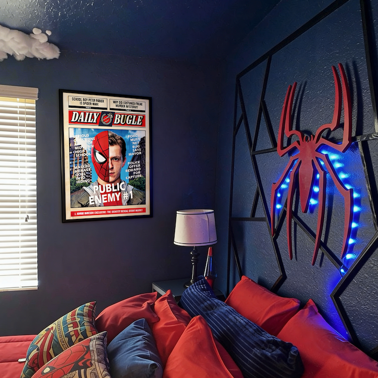 SuperHero 3D Poster